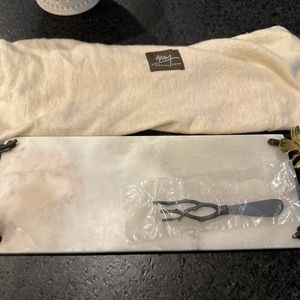 Michael Aran cheese board with knife